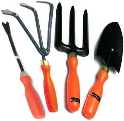 fitweight 4 PC Garden Tools Garden Tool Kit (4 Tools) Garden Tool Garden Tool Kit