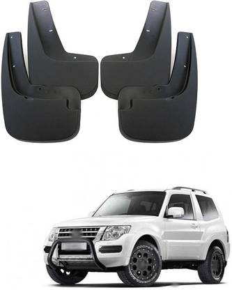 PECUNIA Front Mud Guard, Rear Mud Guard For Mitsubishi Pajero 2015, 2017, 2018, 2019