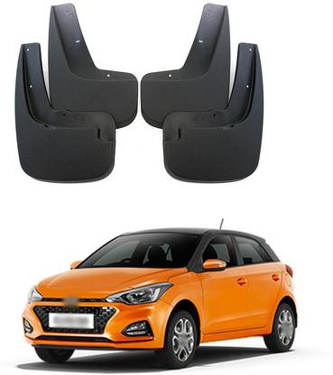 PECUNIA Front Mud Guard, Rear Mud Guard For Hyundai Elite i20 2015, 2017, 2018, 2019