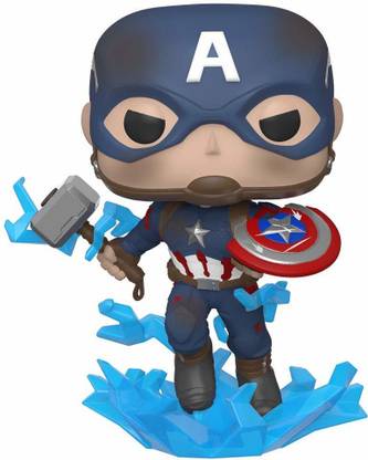 Funko Marvel Avengers Captain America with Shield and Mjolnir
