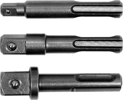 YATO YT-04686 3Pcs Sds Socket Driver Set 1/4,3/8,1/2 Screwdriver Bit Set