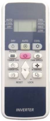 Emrse HITACHI AC293 Hitachi Split/Window Air Conditioner Remote (Please Match The Image with Your Old Remote) Remote Controller