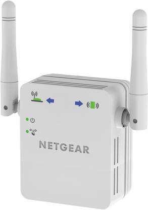 NETGEAR Universal Wi Fi Range Extender Wireless Router 2.4 GHz 300 Mbps Wifi Speed Single Band External Antenna Access Point Mode