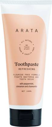 ARATA Refreshing Toothpaste|Prevents Inflammation & Tooth Decay|Fluoride Free Toothpaste