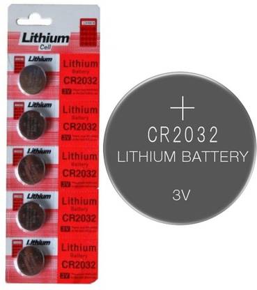 Divinext 100 pc CR2032 Lithium Coin Cell  3 Volt Car Remote CMOS 2032  Battery