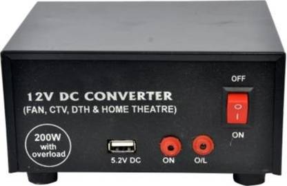 Electrify Car Inverter USB 200 Watt DC to AC Car Inverter for Multiple Applications Car Inverter