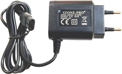 STONE-PRO 4.3v 2w (0.70mA) Power Adapter For Philips Trimmer, Power Supply Ac Input 100-240V Dc output 4.3V 0.70Ma 2 watt Adapter