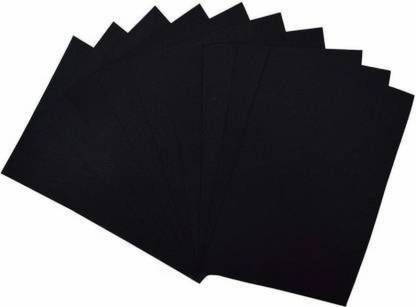 जागरण A4BLACK50 सादा A4 रंगीन पेपर