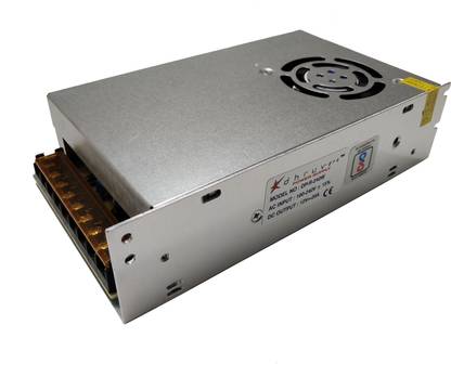 DHRUV-PRO Led Indicator 12 Volt / 20 Amp DC Output Power Supply Metal Case Type Power LED Driver Power Supply Adaptor for CCTV Camera AC Input 100/240vAC 240 Watts PSU