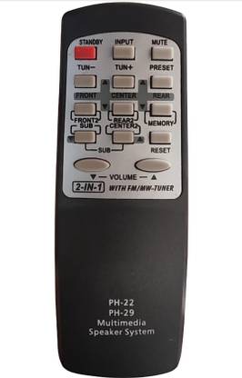 SINKUL remote control remote compatible for phi-lips multimedia speaker system Philips multimedia speaker system Remote Controller