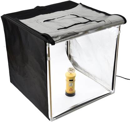 GODOX LSD80 Mini Photography Studio Lighting Tent, 5800K Double LED Light Boards Studio Box for Photography Shooting Square Softbox
