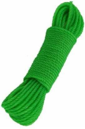 mastBus (30 meter) Rope For Clothes | Clothes Drying Rope | Nylon Rope (Green) Nylon Clothesline