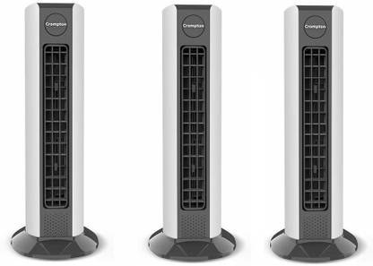 Crompton Air Buddy Kitchen Pack of 3 Tower Fan