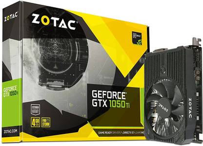 ZOTAC FBA_ZT-P10510A-10L GDDR5 4 GB NVIDIA Chipset 128 bit 7000 MHz Graphics Card