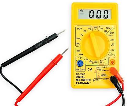 FADMAN dt-830-d lcd 2 Wire current check Digital Multimeter