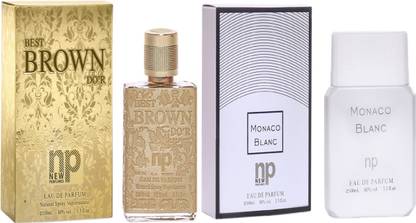 NP NEW PERFUMES Best Brown Do'r & Monaco Blanc Perfume Git Eau de Parfum  -  100 ml