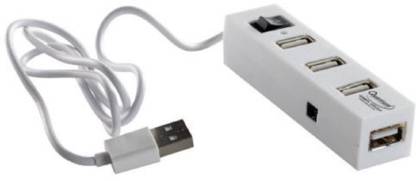 Shivsoft Quantum 4 Port Usb Hub (Not Suitable for Charging) Qhm 6660/SS8541262 USB Hub