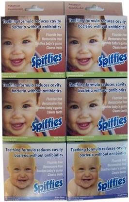 Spiffies Tooth Wipes, Multipack, Apple And Grape, 120-Count