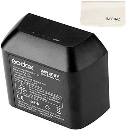 GODOX WB400P  Replacement, 2600mAh Li-on  Pack for AD400Pro Strobe Flash  Battery