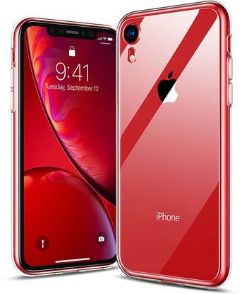 CASE CREATION Back Cover for Shock Proof Protective Soft Transparent Back Case Cover for iPhone XR