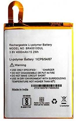 GnG Mobile Battery For  Intex Lions S3
