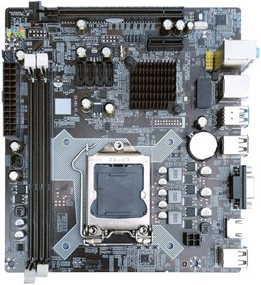 Frontech H81 LGA 1150Socket Micro-ATX Intel H81 Express Chipset DDR3 Motherboard for Desktop