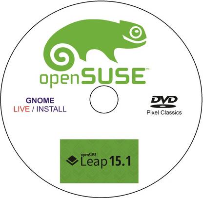 COMPATIBLE OpenSUSE Leap 15.1 GNOME/KDE Plasma Desktop - Install/Live DVD (64-bit) Latest 64
