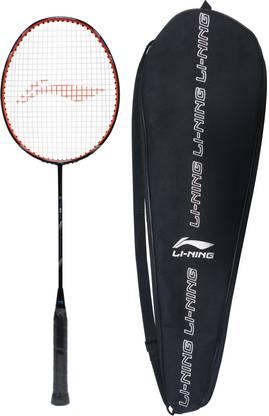 LI-NING G-TEK 88 GX Brown, Blue, Silver Strung Badminton Racquet