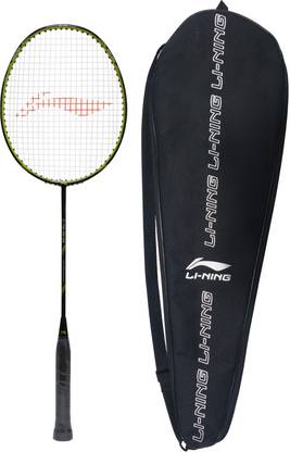 LI-NING G-TEK 68 GX Black, Green, Gold Strung Badminton Racquet