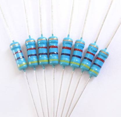 jivith 4.7K-OHM(4K7) RESISTOR,5%,CFR,100PCS,1/4 WATT Variable Resistor