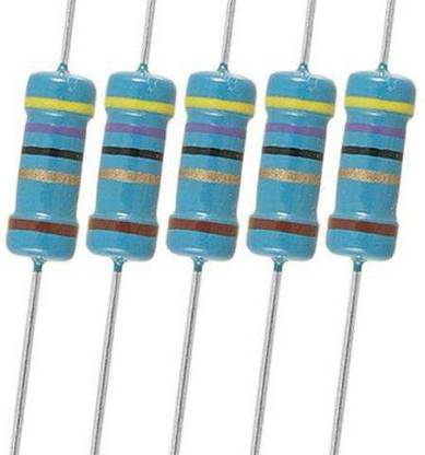 jivith 47-OHM(47E) RESISTOR,100PCS,5%,CFR,1/4 WATT Fixed Resistor