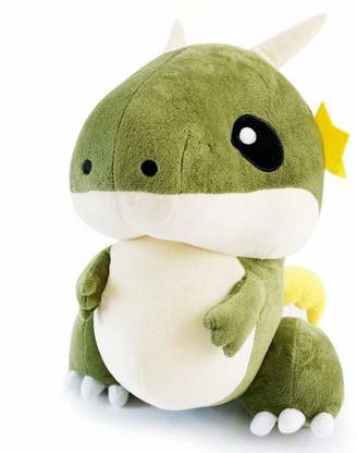 The Simplifiers Cute Plush Dragon Stuffed Animal Dinosaur Toy Green, 40 cms  - 40 cm