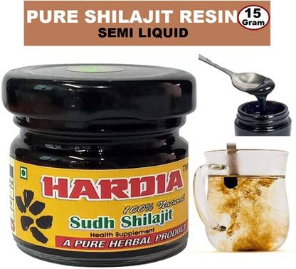 Hardia Natural & Pure Semi Liquid Raw Shilajit Resin