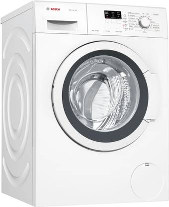 BOSCH 6.5 kg Fully Automatic Front Load Washing Machine with In-built Heater White