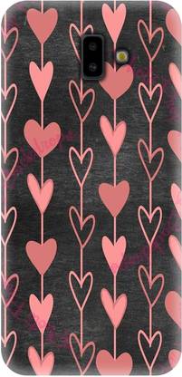Smutty Back Cover for Samsung Galaxy J6 Plus, SM-J610F, SM-J610G, SM-J610FN - Hearts Print