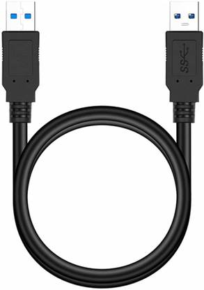 VibeX Micro USB Cable 2 A 1.5 m VXI - 944JDU - Double Side USB Cord for Hard Drive DVD Player, Laptop