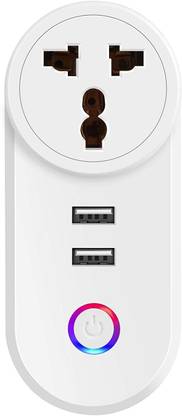 Cezo Plug Socket Compatible with Google Home/Amazon Alexa Smart Plug