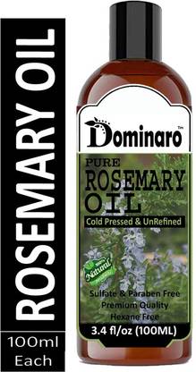 Dominaro Premium Rosemary oil - Cold Pressed & Unrefined Oil 100 ML Hair Oil
