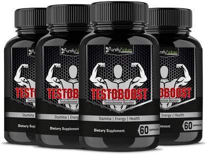 Purely Nature Testerone Booster For Men Gym Supplement 800 Mg 240 Capsules