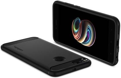 Spigen Rugged Armor Back Cover for Mi A1, Mi 5X