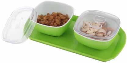 Mundal Mouth Freshener Box, Indian Mukhwas Box Container, Tray, Bowl Serving Set