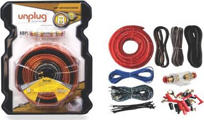 Unplug  TV-out Cable UNP-WKXAWG008088 8 GAUGE AMPLIFIER WIRING KIT
