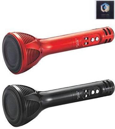 kidz Bluetooth Mic/Mike, Portable Handheld Mic/Mike with Speaker (Bluetooth Speaker)