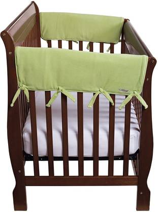Trend Lab Crib Wrap Rail Covers - Fleece Crib Rail Covers - Sage [CAT_83626]