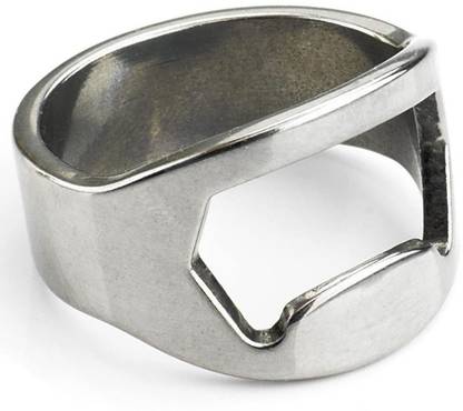 PackNBuy Stainless Steel Finger Ring Bottle Opener
