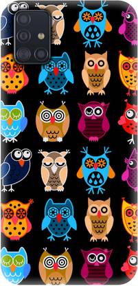 Smutty Back Cover for Samsung Galaxy M51, SM-M515F, SM-M515F/DSN - Owl Print