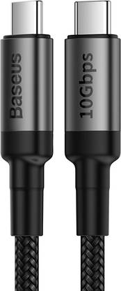 Baseus USB Type C Cable 1 m Cafule series Quick Charge Type-C PD 3.1 100W 4K 10Gbps USB Cable