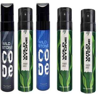 Wild Stone CODE TITANIUM DEODORANT Deodorant Spray  -  For Men & Women