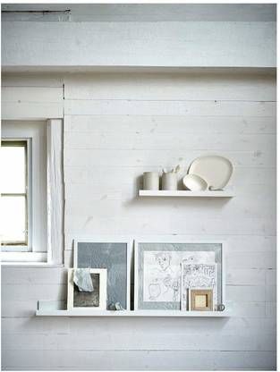 IKEA Picture Ledge, Display Wall Shelf, 55 cm (21 ¾") MDF (Medium Density Fiber) Wall Shelf