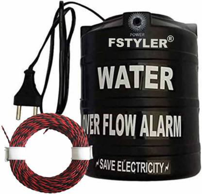 InfraHive Advance Water Tank Overflow Alarm with High Quality Overflow Voice Sound & 15mtr Connecting Wired Wired Sensor Security System